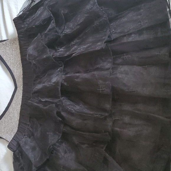 Current Mood's Crosses Three tier Skirt - Picture 15 of 16